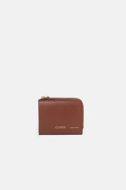 Closed Leather wallet medium Tartufo Hot