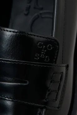 Closed Loafers Black New