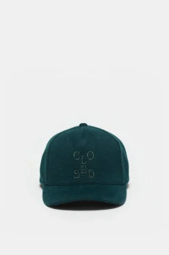 Closed Logo Cap fern green Hot