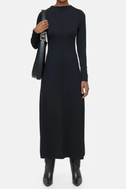 Closed Long jersey dress Black Sale