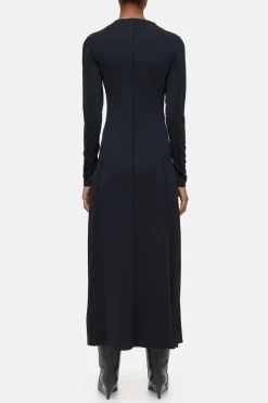 Closed Long jersey dress Black Sale
