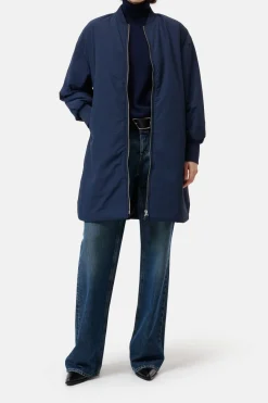 Closed Long quilted jacket Dark night Outlet