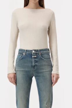 Closed Long sleeve shirt Pearl beige Sale