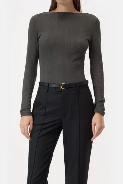 Closed Long sleeve shirt Irish coffee Sale