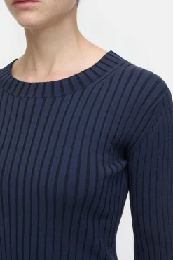 Closed Long-sleeved knit shirt Dark night Sale