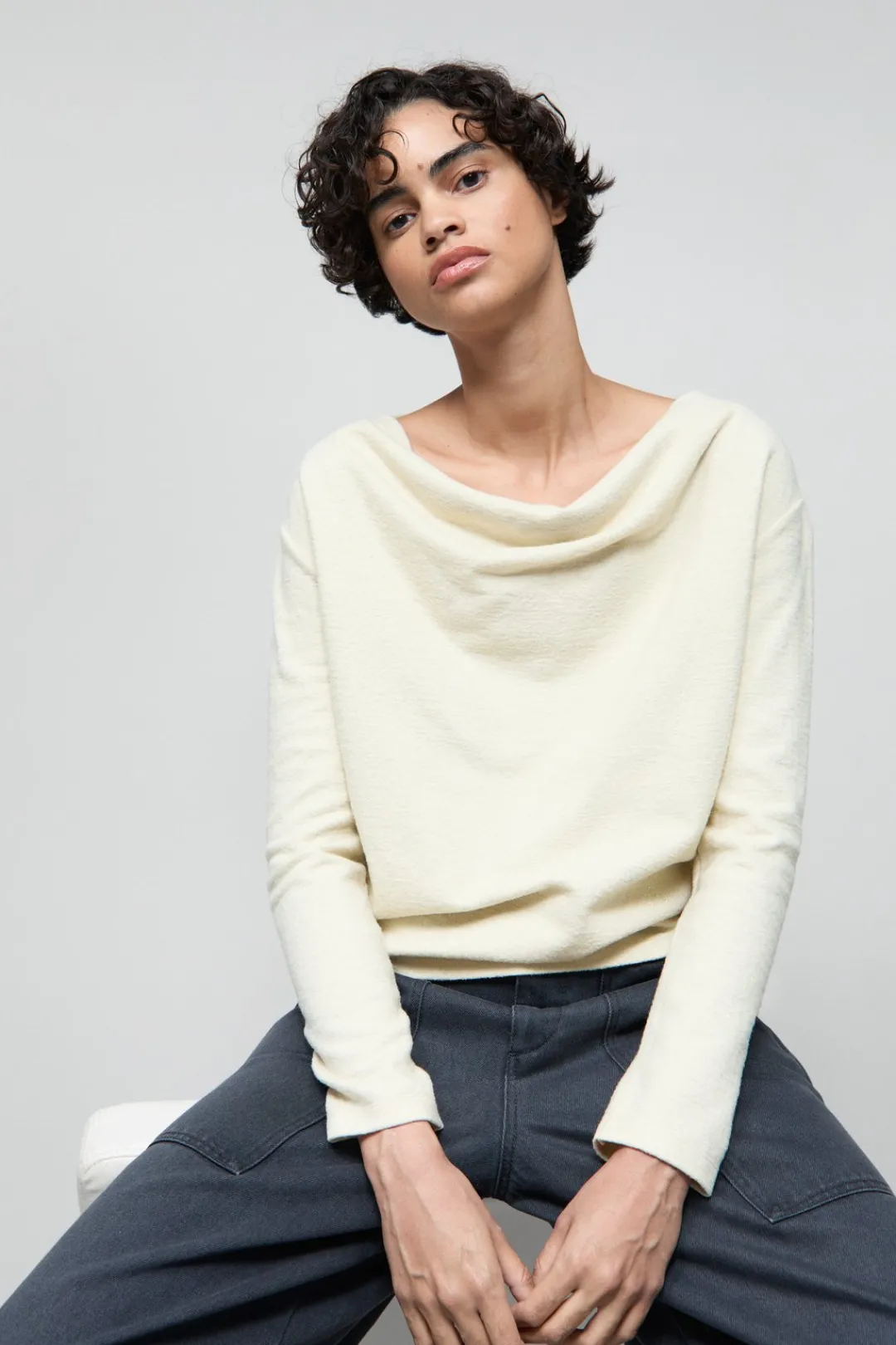 Closed Long-sleeved shirt Ivory Best