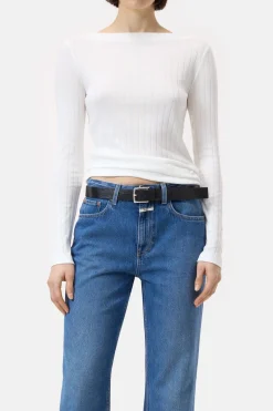 Closed Long-sleeved shirt in a modal blend Ivory New