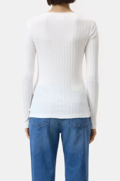 Closed Long-sleeved shirt in a modal blend Ivory New