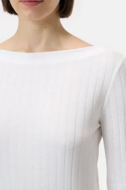 Closed Long-sleeved shirt in a modal blend Ivory New