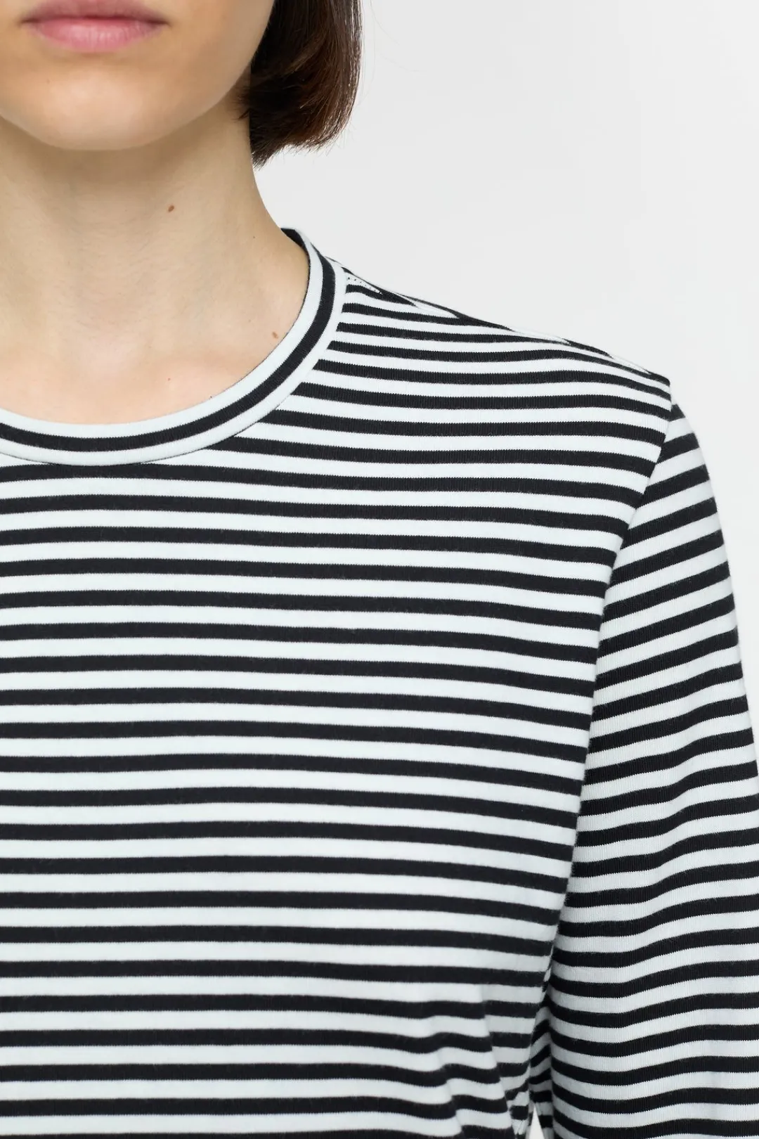 Closed Long-sleeved shirt made from organic cotton Black New