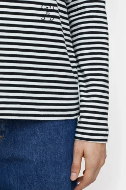 Closed Long-sleeved shirt made from organic cotton Black New