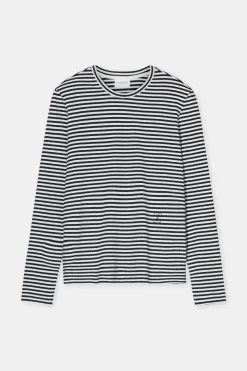 Closed Long-sleeved shirt made from organic cotton Black New