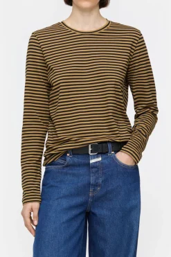 Closed Long-sleeved shirt made from organic cotton Tullamore brown Online