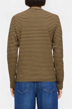 Closed Long-sleeved shirt made from organic cotton Tullamore brown Online