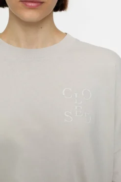 Closed Long-sleeved shirt made from organic cotton Soft grey Best