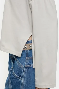 Closed Long-sleeved shirt made from organic cotton Soft grey Best