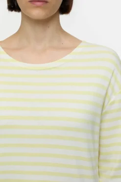 Closed Long-sleeved shirt made from an organic cotton blend Lemon yellow Discount