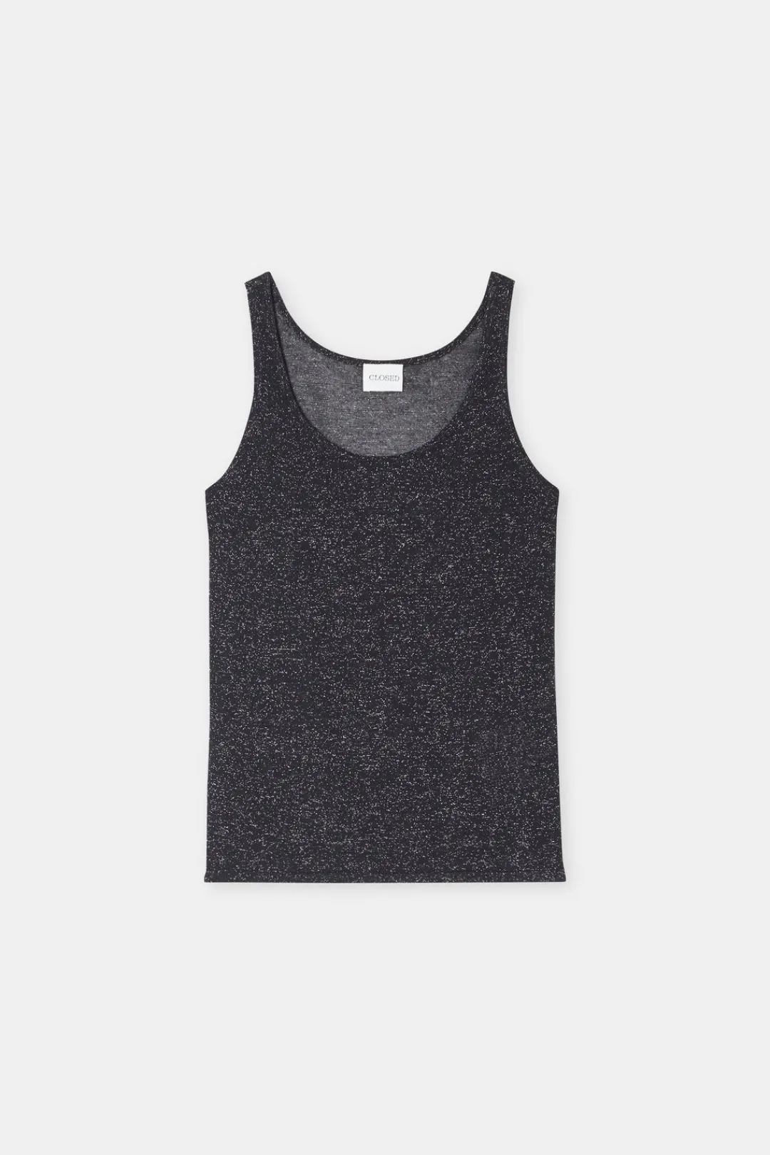 Closed Lurex knitted top Black Online