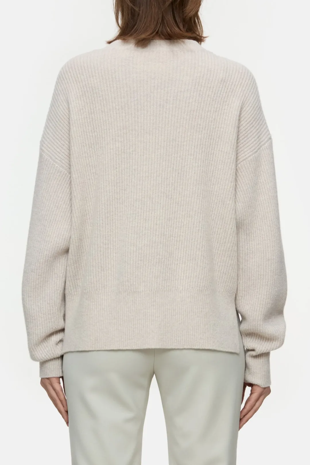 Closed Merino wool jumper Pearl beige Outlet