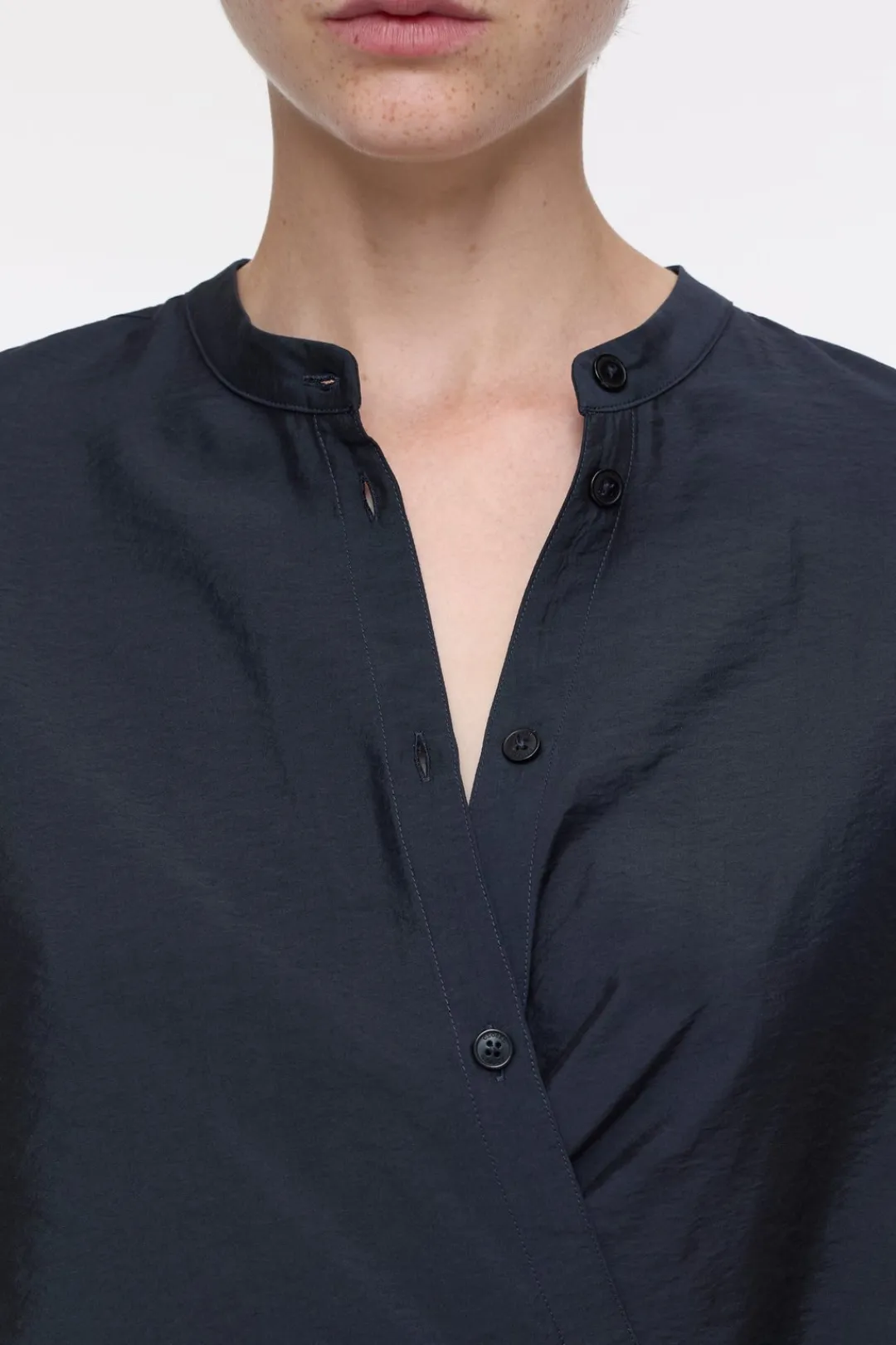 Closed Modal blend wrap blouse Black Online