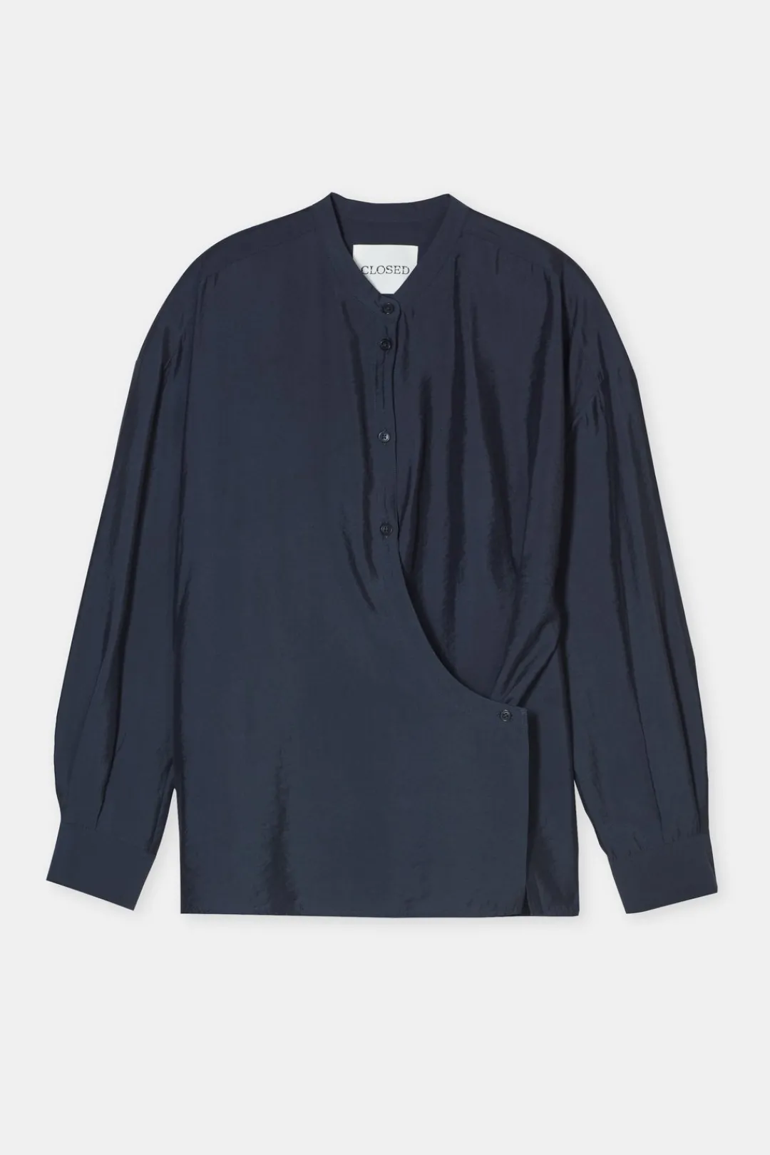 Closed Modal blend wrap blouse Black Online