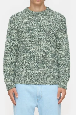 Closed Mouliné knit made from organic cotton Olive green Online