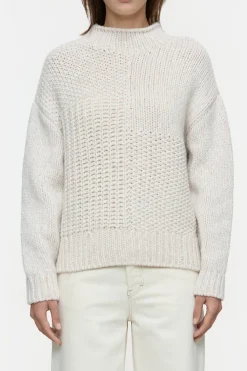 Closed Mouliné knitted jumper English rose Hot