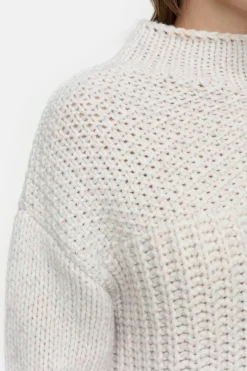 Closed Mouliné knitted jumper English rose Hot