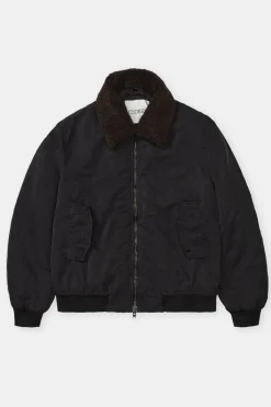 Closed Nylon flight jacket Ebony Discount
