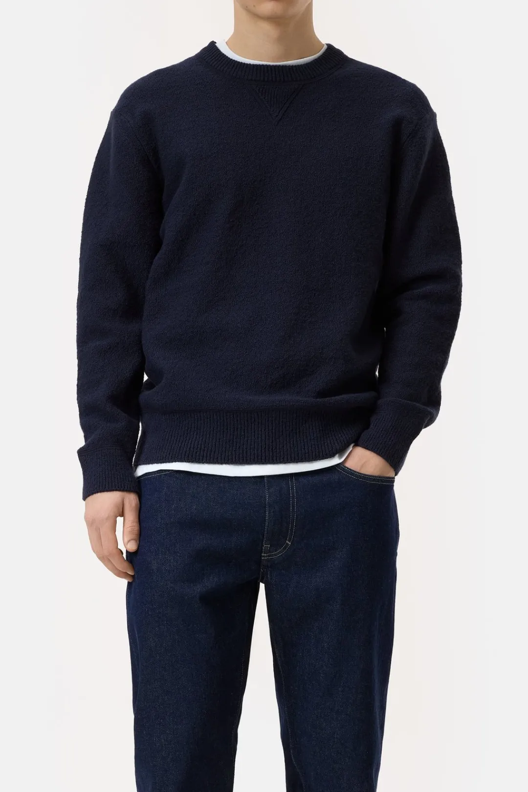 Closed Organic cotton blend jumper Dark night Sale
