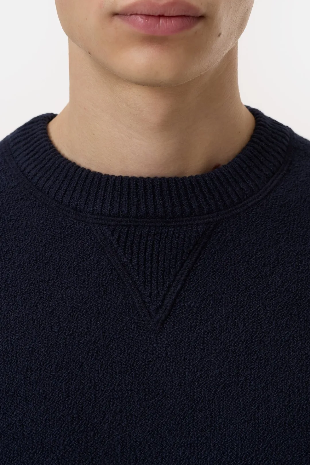 Closed Organic cotton blend jumper Dark night Sale