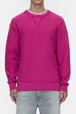 Closed Organic cotton blend jumper Radiant pink