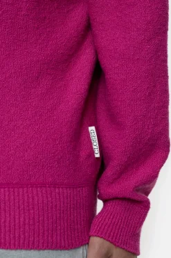 Closed Organic cotton blend jumper Radiant pink