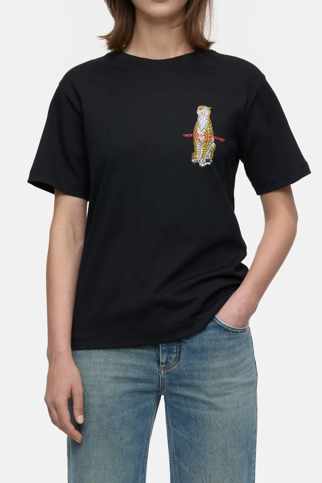 Closed Organic cotton blend T-shirt Black Best