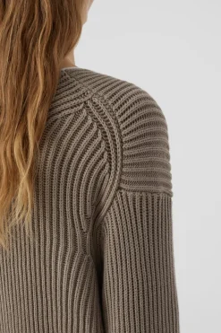 Closed Organic Cotton Cardigan Brown sugar Best