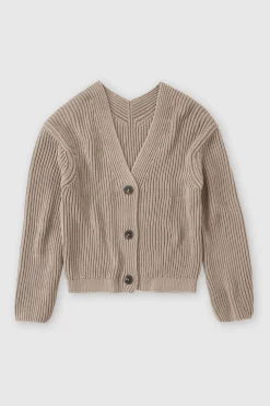 Closed Organic Cotton Cardigan Brown sugar Best