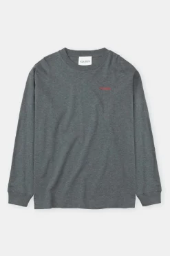 Closed Organic Cotton Longsleeve Dark grey melange