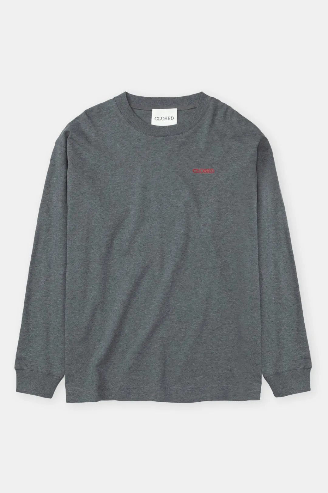 Closed Organic Cotton Longsleeve Dark grey melange
