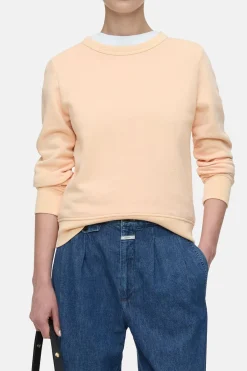 Closed Organic cotton sweatshirt Albicocca New