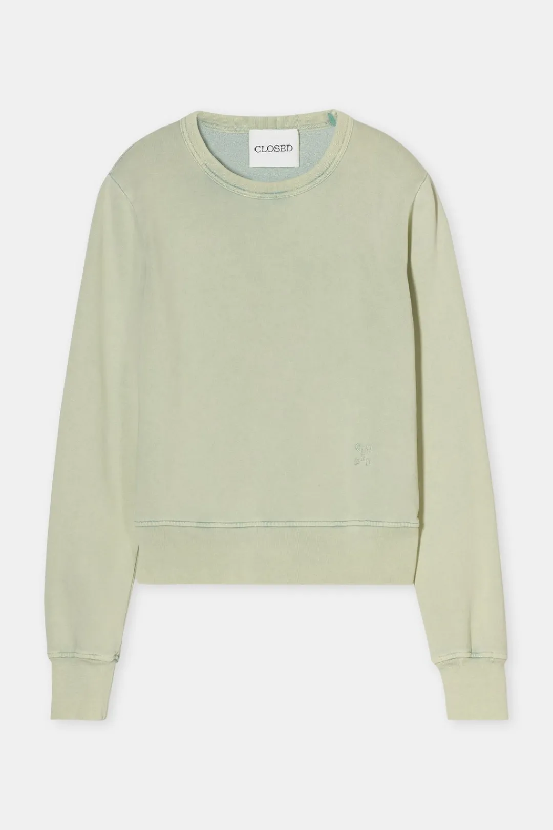 Closed Organic cotton sweatshirt Giada green Hot