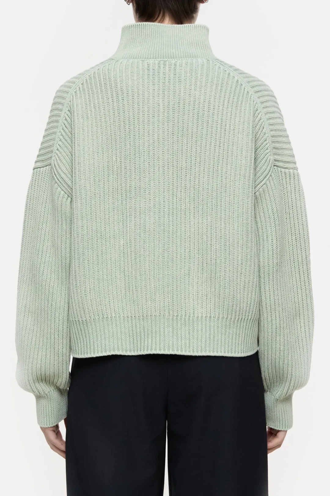 Closed Organic cotton troyer Pastel olive Sale