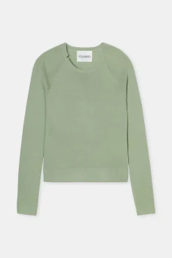 Closed Organic wool jumper Giada green