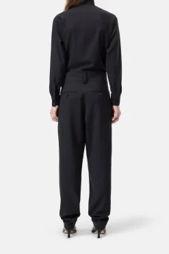 Closed Overalls made from wool Black Outlet