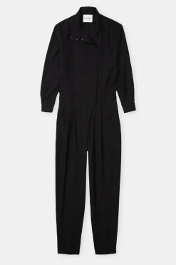 Closed Overalls made from wool Black Outlet