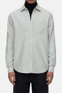 Closed Oxford shirt Golden moss Hot