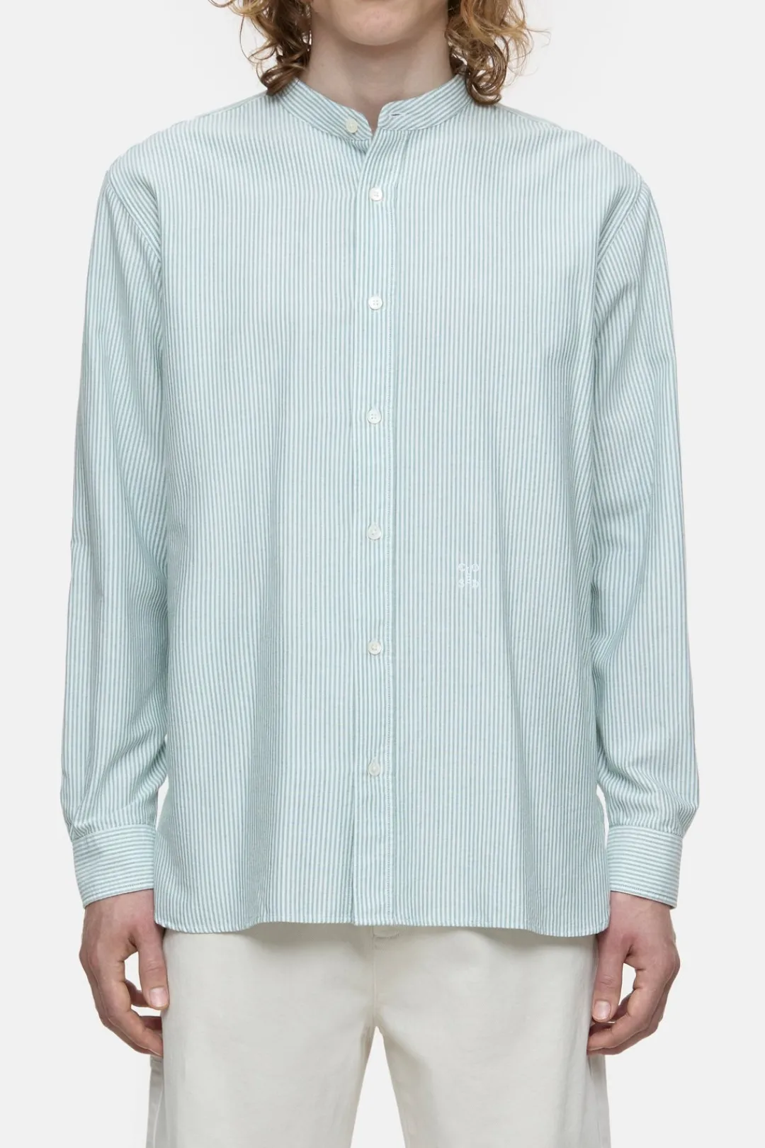 Closed Oxford shirt Eucalyptus Outlet