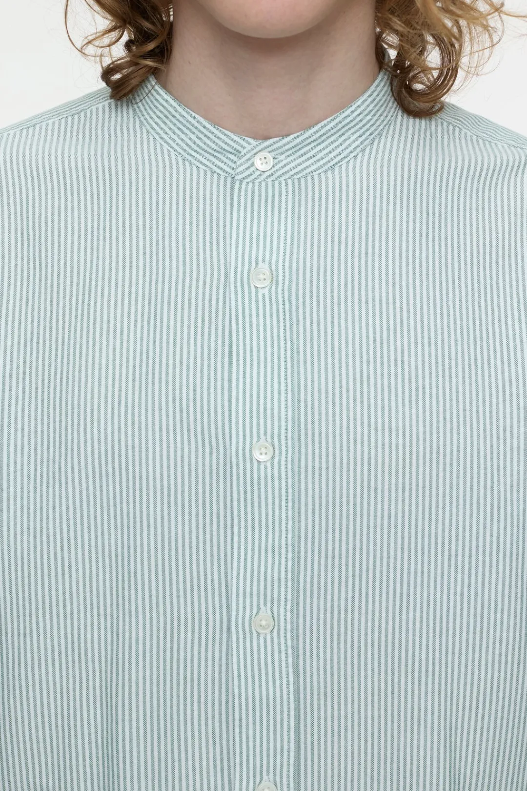 Closed Oxford shirt Eucalyptus Outlet