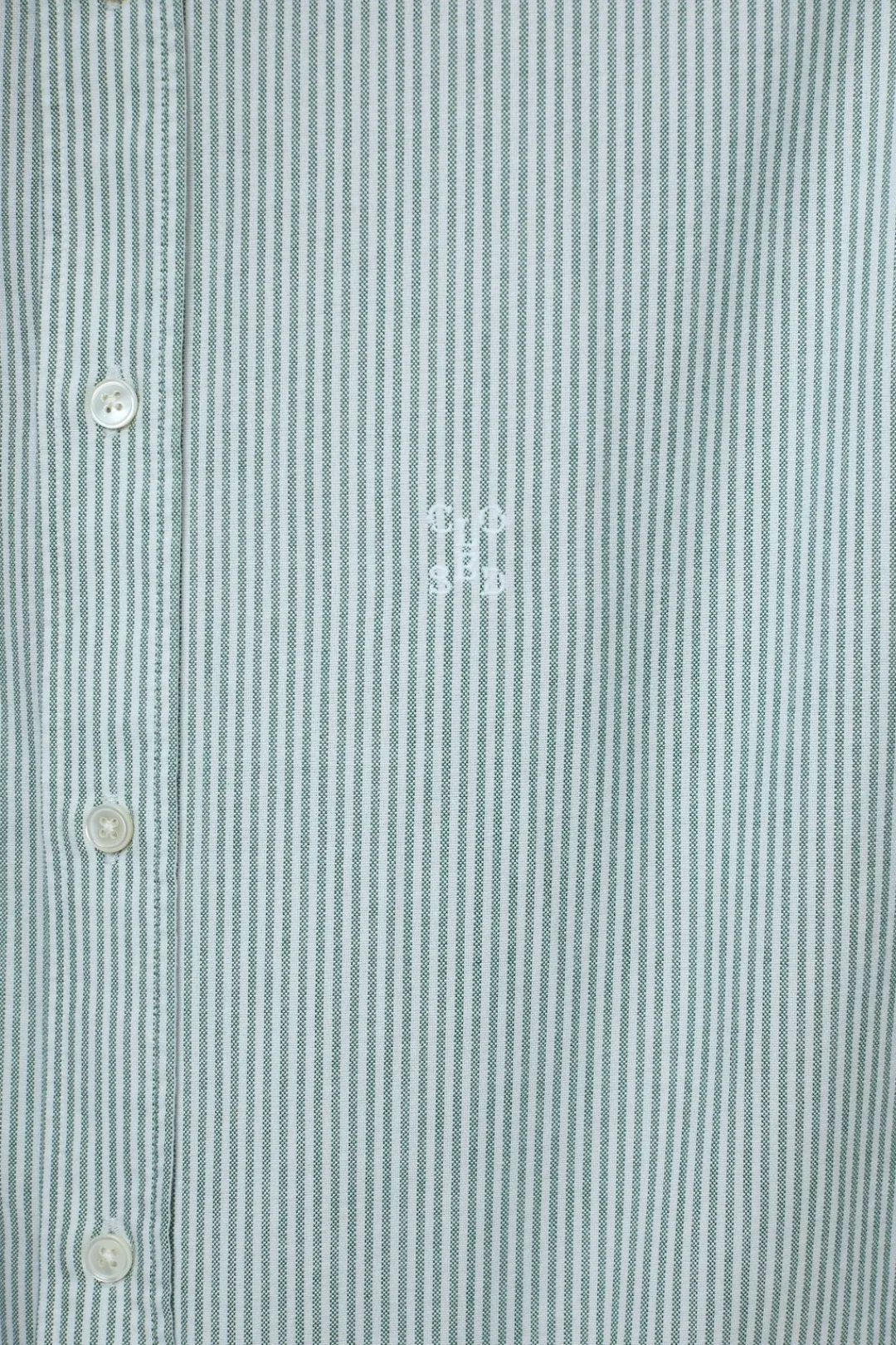 Closed Oxford shirt Eucalyptus Outlet