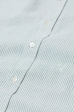 Closed Oxford shirt Eucalyptus Outlet