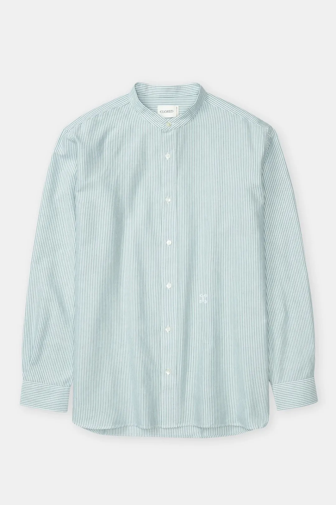 Closed Oxford shirt Eucalyptus Outlet